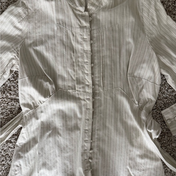 Vintage The J Peterman Company Button Up, tie back. - Picture 11 of 11